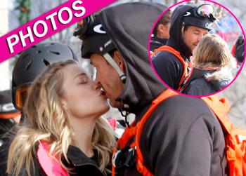 //leann rimes eddie cibrian makeout aspen
