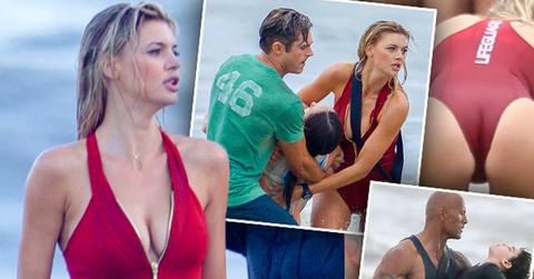 //baywatch shirtless zac efron kelly rohrbach bikini cleavage pp
