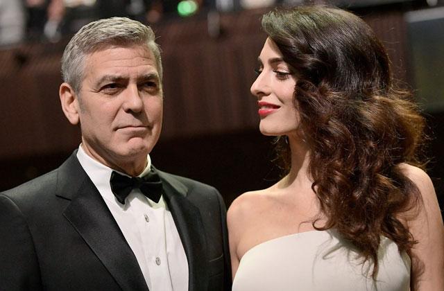 George Clooney and Amal Clooney Separate Beds