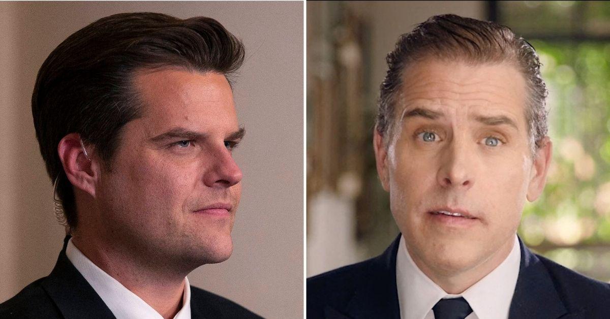 Matt Gaetz Claims FBI Agent's Girlfriend Is Connected To Hunter Biden Probe