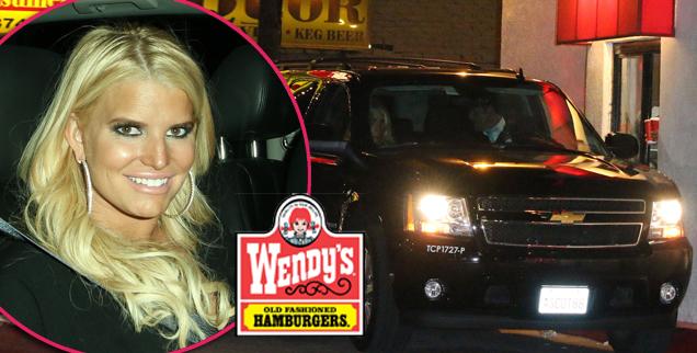 //jessica simpson wendys