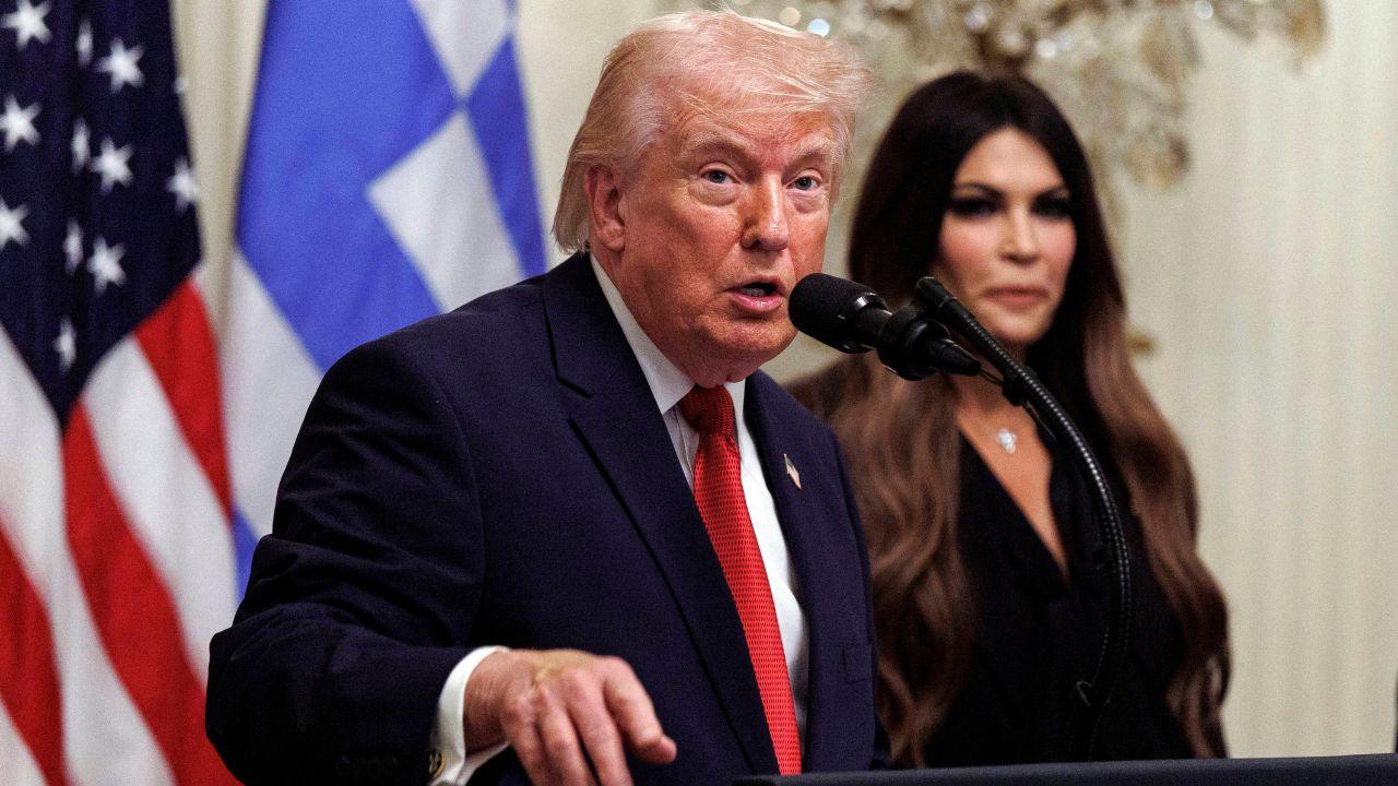 Image Of Donald Trump and Kimberly Guilfoyle