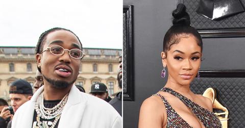 quavo saweetie elevator physical altercation video shocking rf