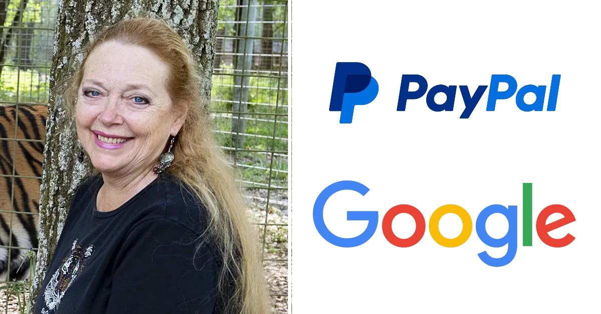 carole baskin sues google paypal pp