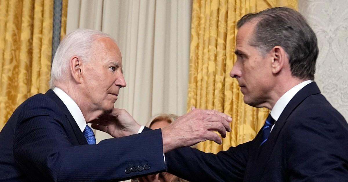 joe biden lying denials pardoning son hunter