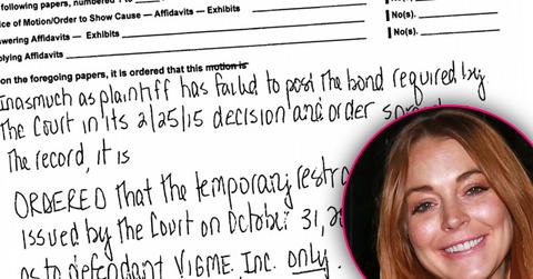 Lindsay Lohan Phone App Decision