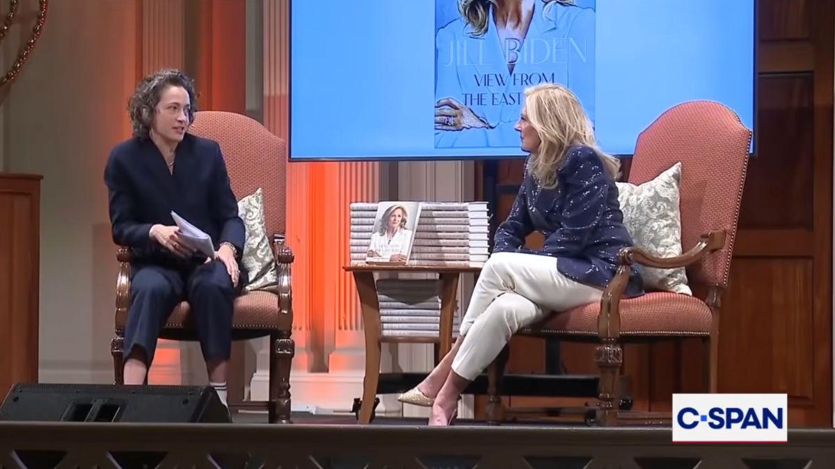 Photo of Paola Ramos and Jill Biden