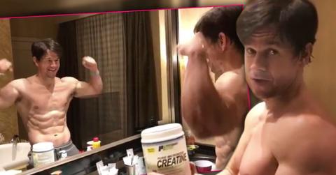 Mark Wahlberg Shirtless Sexy Body Video
