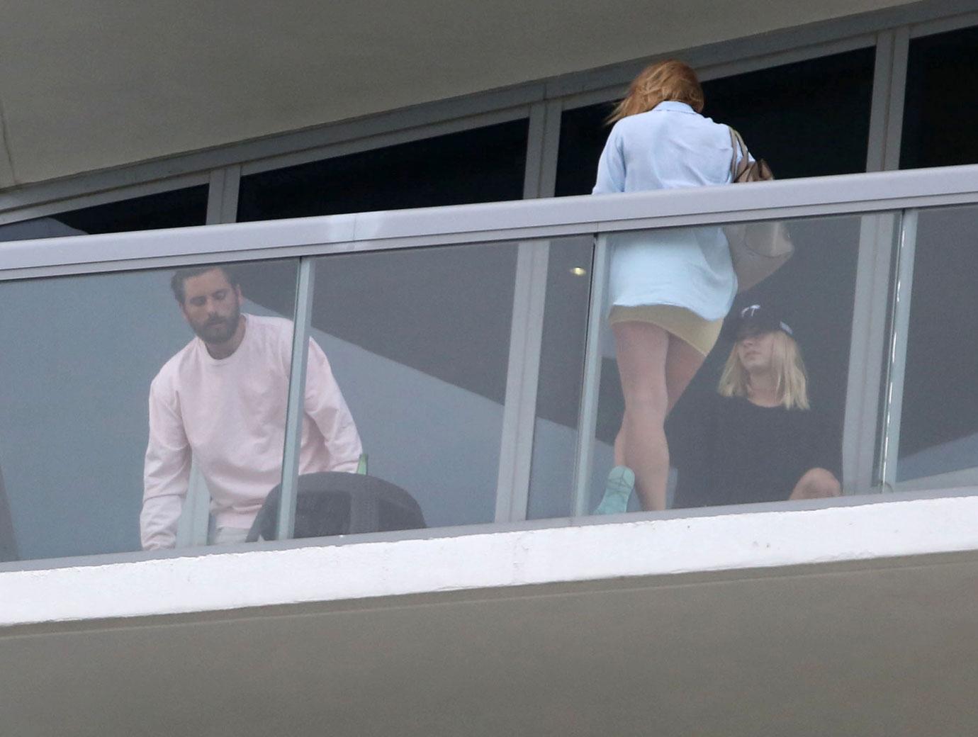 // scott disick cheating miami smoking mystery woman