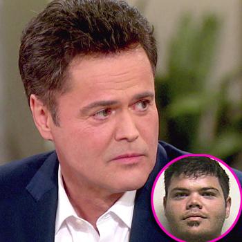 Donny Osmond's Son Arrested On Gun Charge