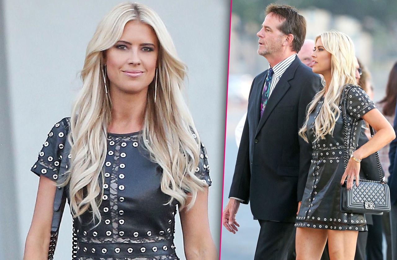 Christina El Moussa wears thigh-high boots to dinner date 