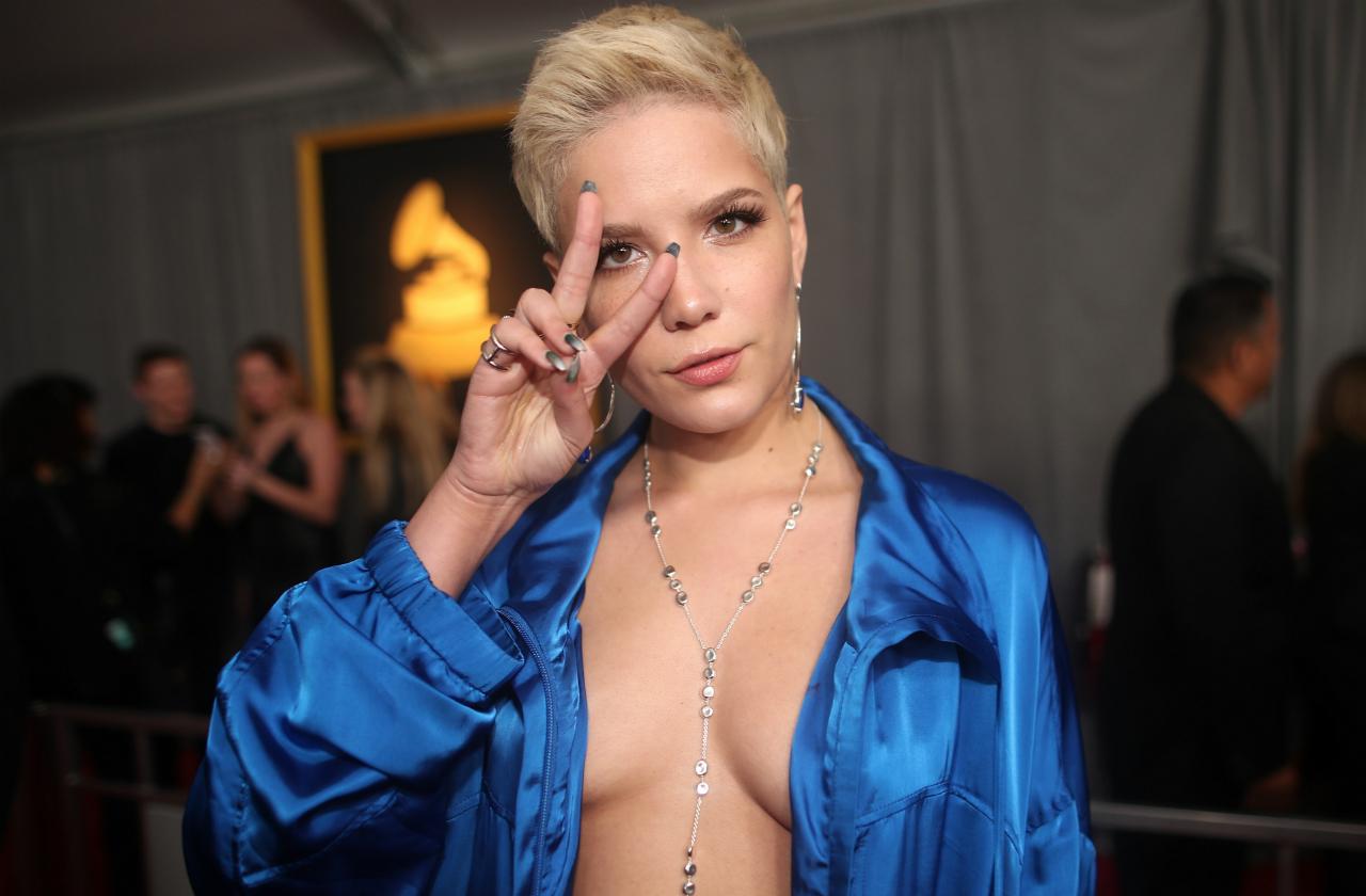 halsey most naked gowns