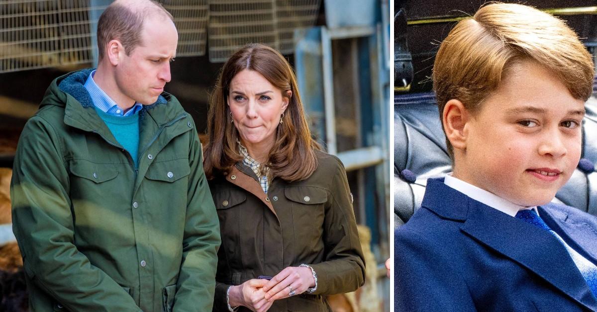 EXCLUSIVE: Prince William and Princess Catherine's Son George at Center of Huge Security Fears Over School Move