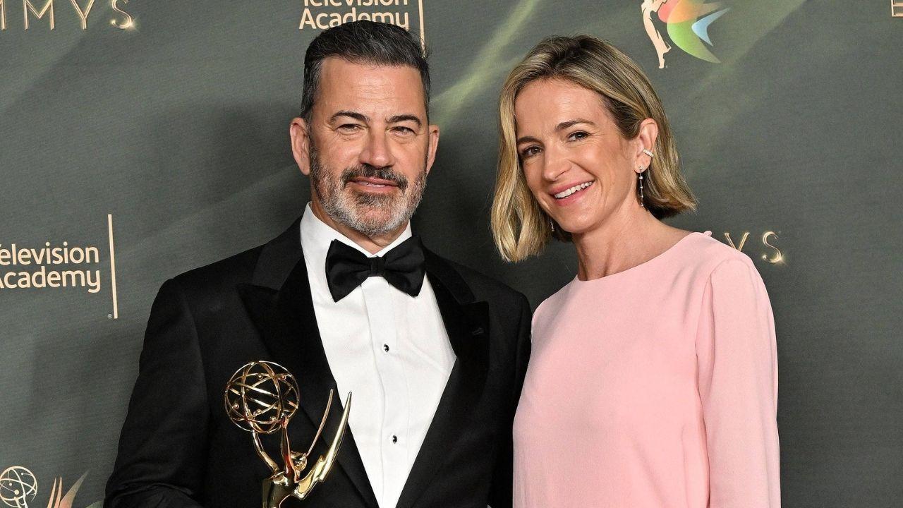 Photo of Jimmy Kimmel and Molly McNearney