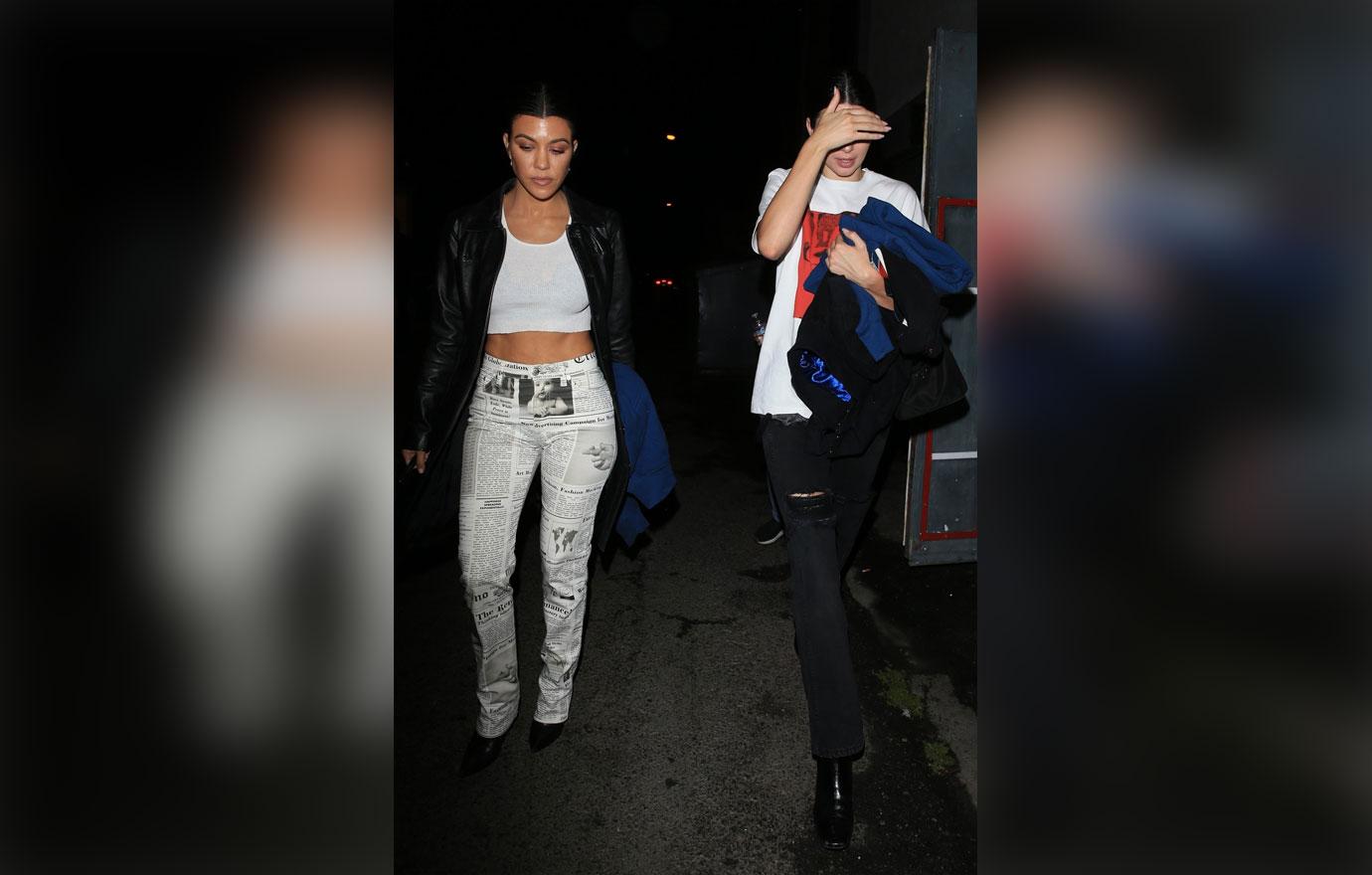 Kendall Jenner Kourtney Kardashian Family Drama