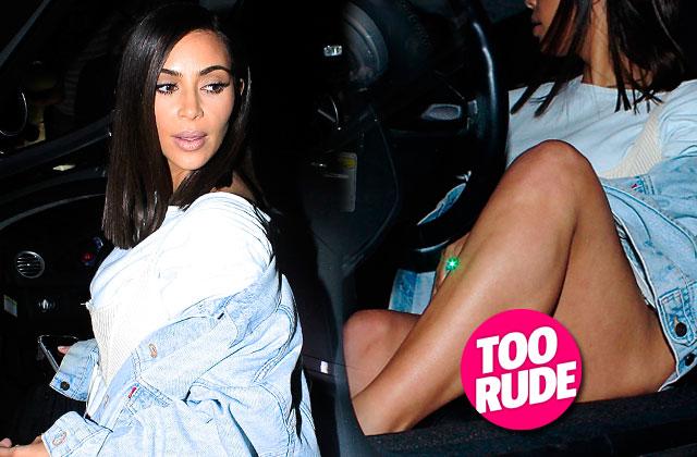 Kim Kardashian Wardrobe Malfunction Nude Underwear Corset