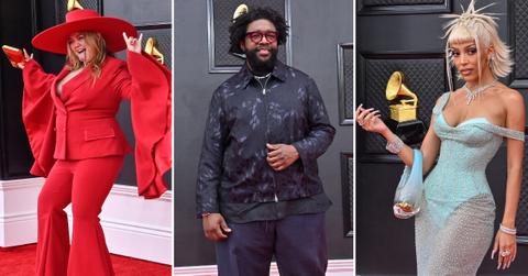 grammys red carpet photos celebrity fashion