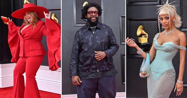 grammys  red carpet photos celebrity fashion