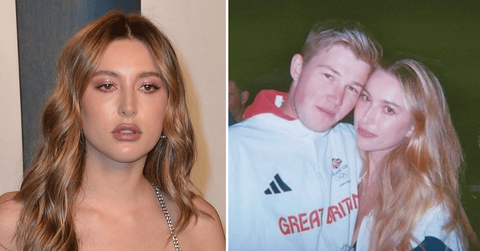 Composite photo of Eve Jobs, Harry Charles