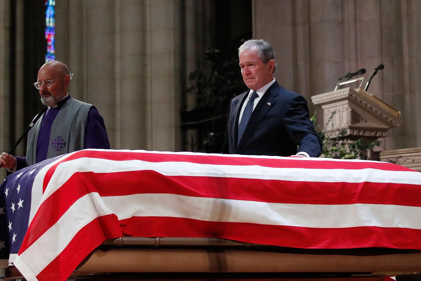 George H W Bush Funeral Service Photos