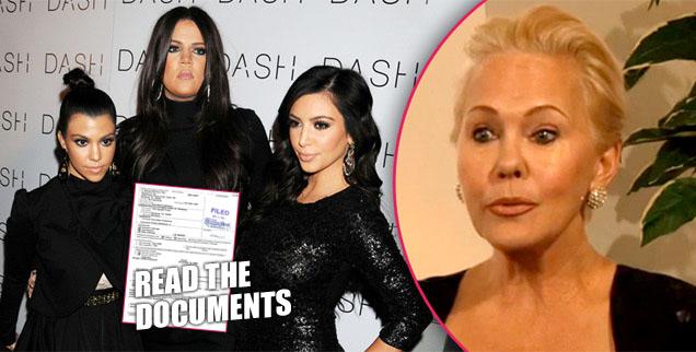 ellen-kardashian kim-kourtney-documents