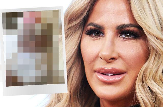 Kim Zolciak Plastic Surgery Nose Daughter Kaia Rose Censors Nipples