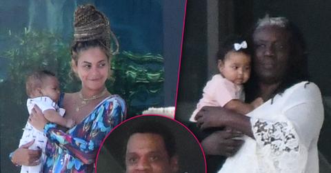 Beyonce twins first photos