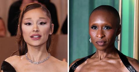Ariana Grande and Cynthia Erivo are allegedly barely speaking after filming 'Wicked.'