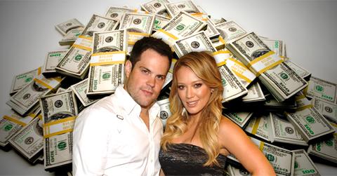 //inside hilary duff mike comrie split million fortune prenup wide