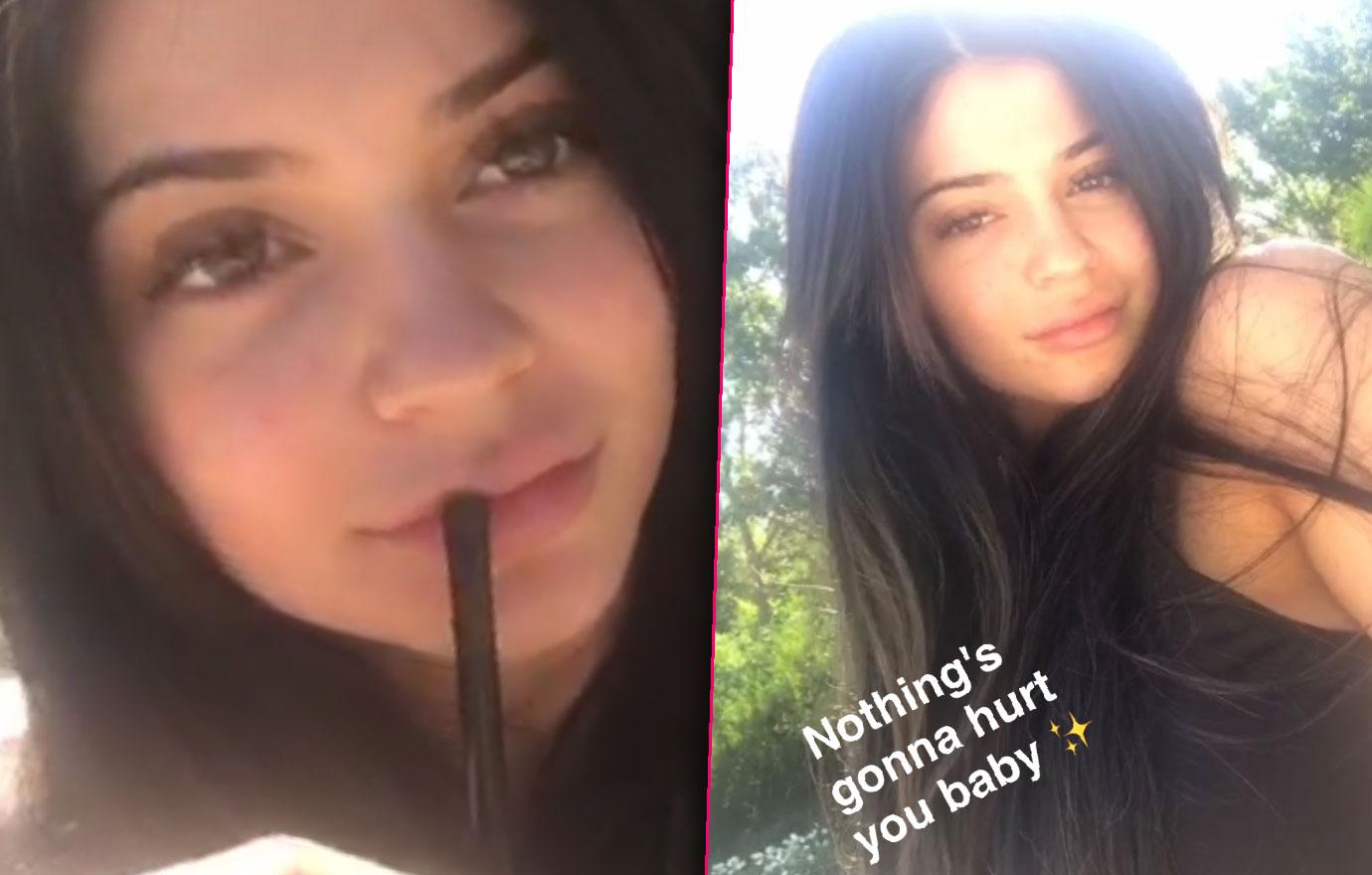 Kylie Jenner Baby Talk On Snapchat