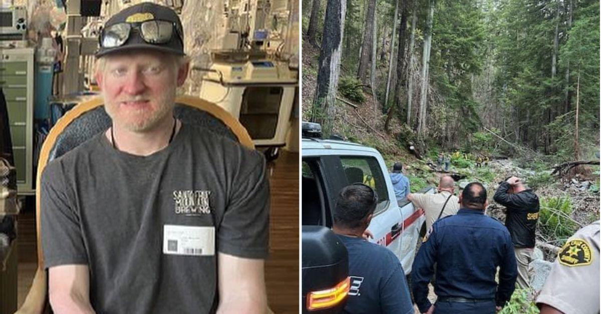 Missing hiker stalked by mountain lion, drank water from boot while lost 10 days in Northern California woods.