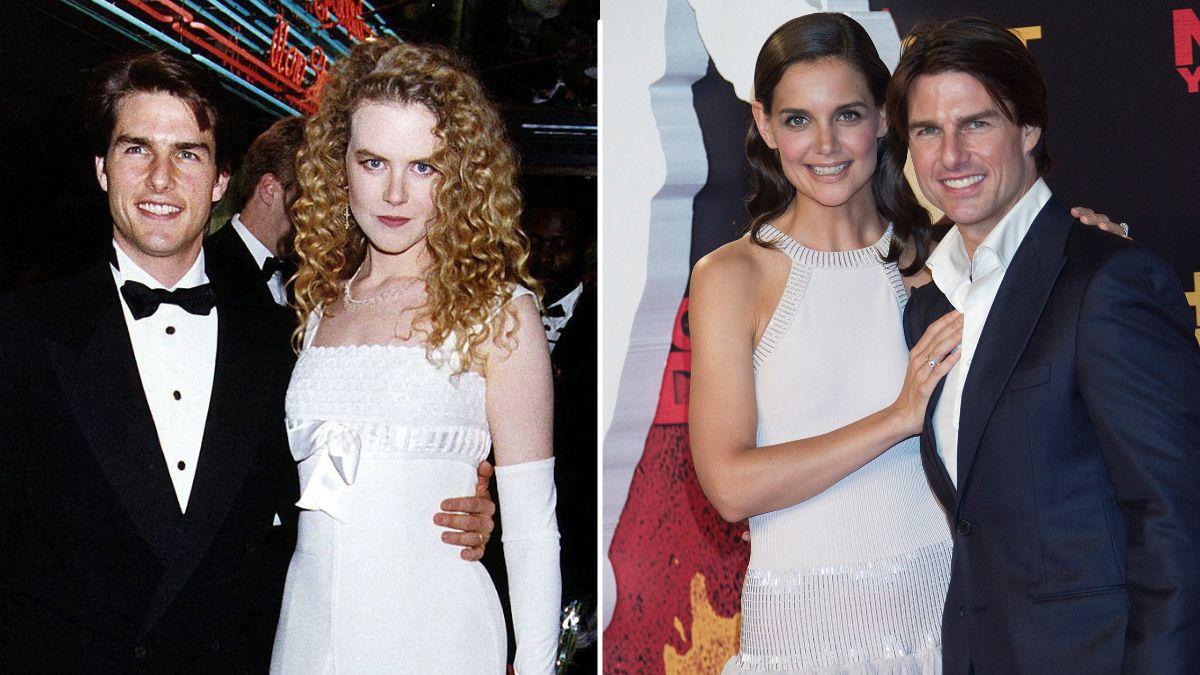 A source said Tom Cruise's work-first mindset and devotion to Scientology have complicated his relationships with Nicole Kidman and Katie Holmes.