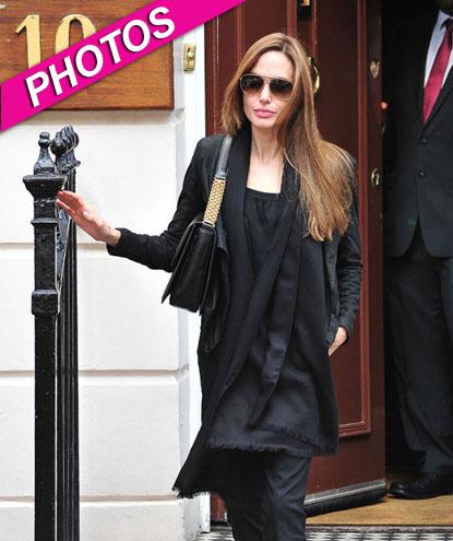 Angelina Jolie Goes Back to Work