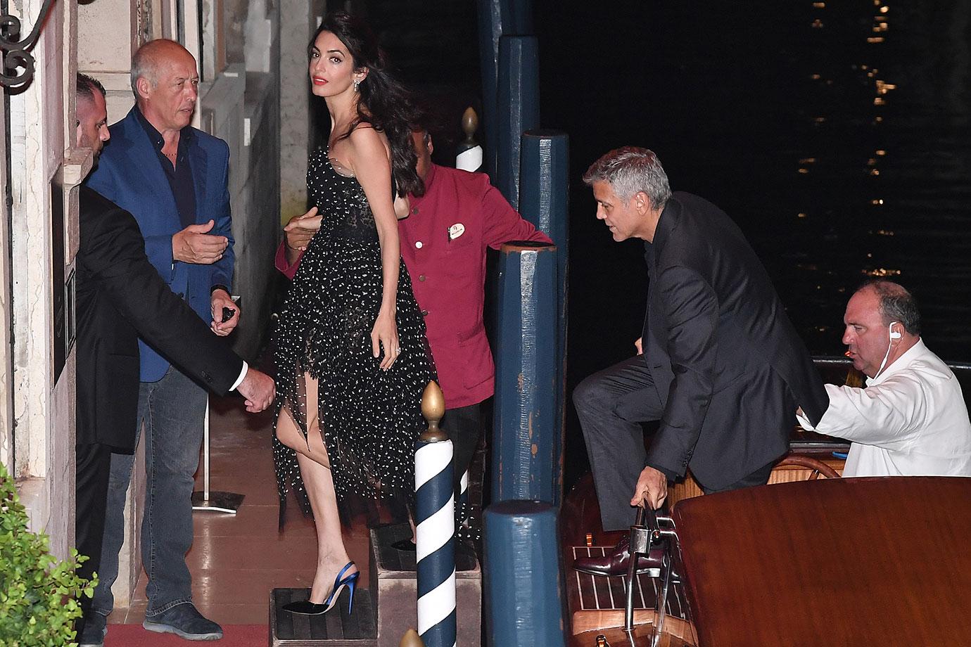 Amal Clooney – George Clooney’s Wife Drops 50 Lbs. Of Baby Weight In Just Five Weeks