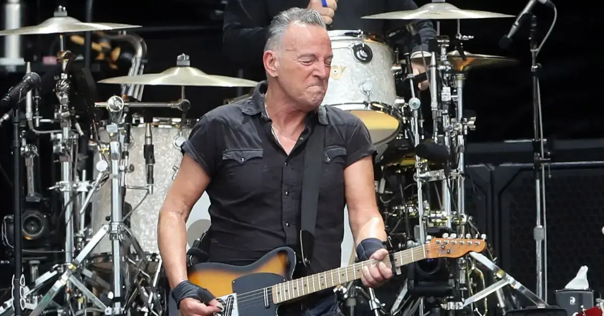 bruce springsteen dicing with death by starving himself