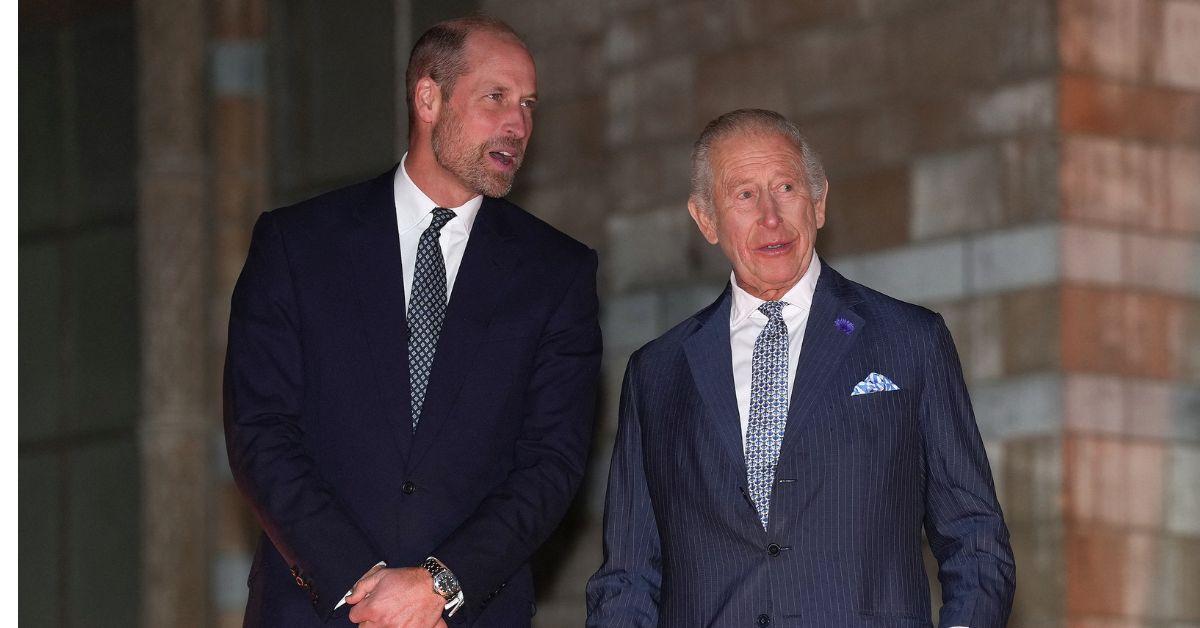 Photo of Prince William and King Charles