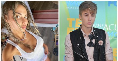 Sahara Ray and Justin Bieber