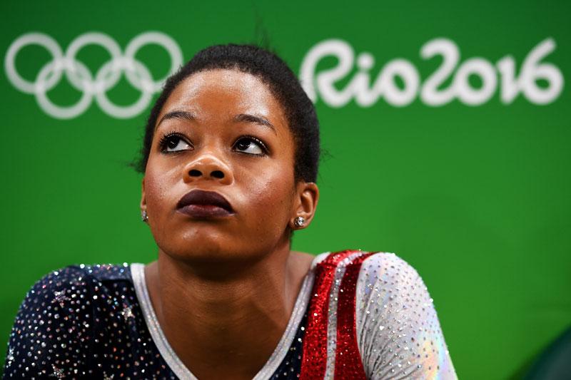 gabby douglas bad attitude olympics gymnastics