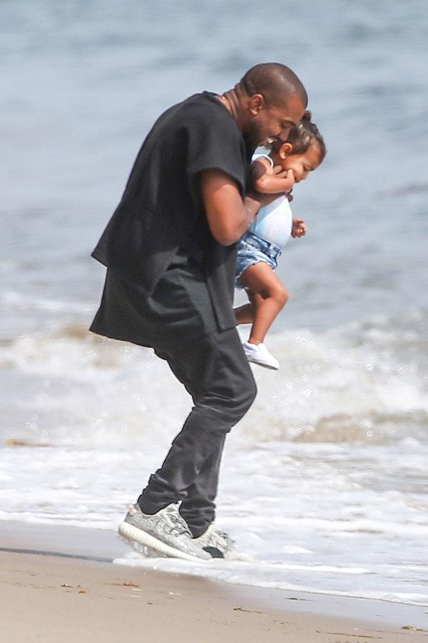 Kim Kardashian Bad Mom Claims Kanye West North Beach Playdate