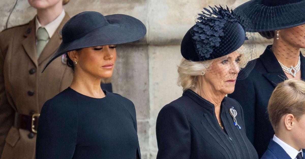 Photo of Meghan Markle and Queen Camilla