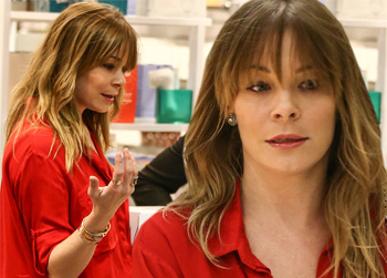 //leann rimes darker hair square