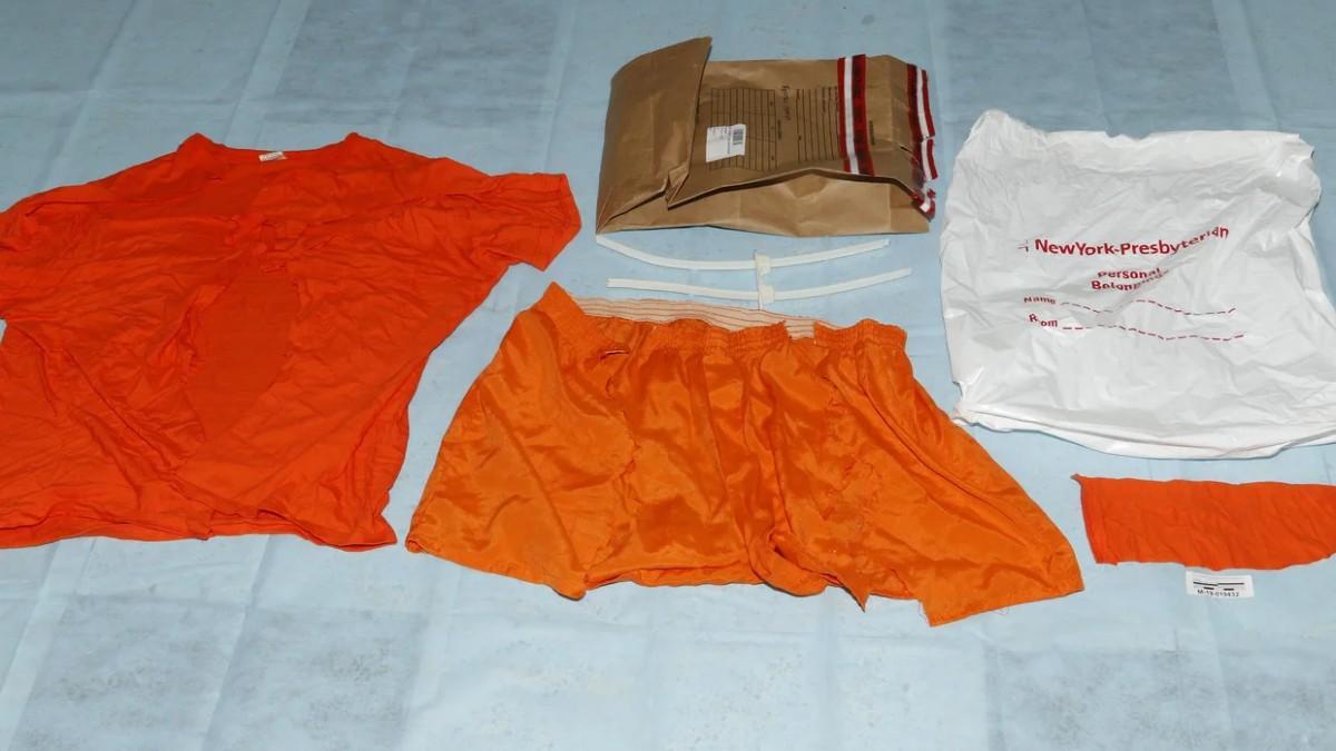 Photo of Epstein's garments