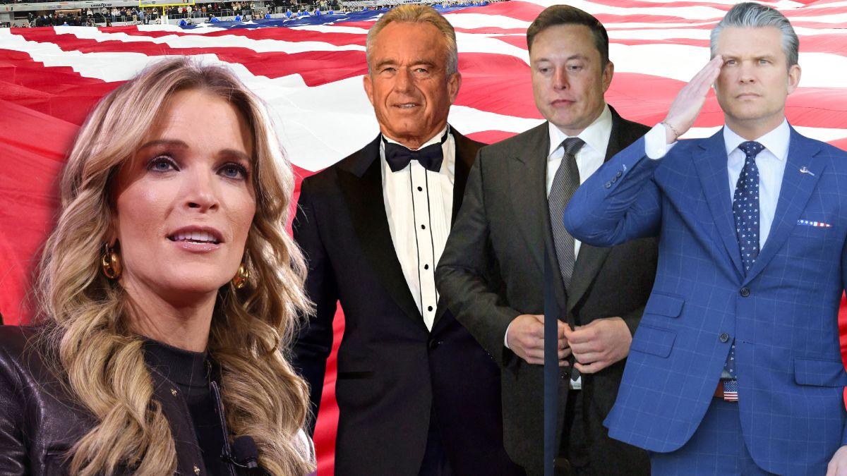 Photo of Megyn Kelly, Robert Kennedy Jr, Elon Musk and Pete Hegseth