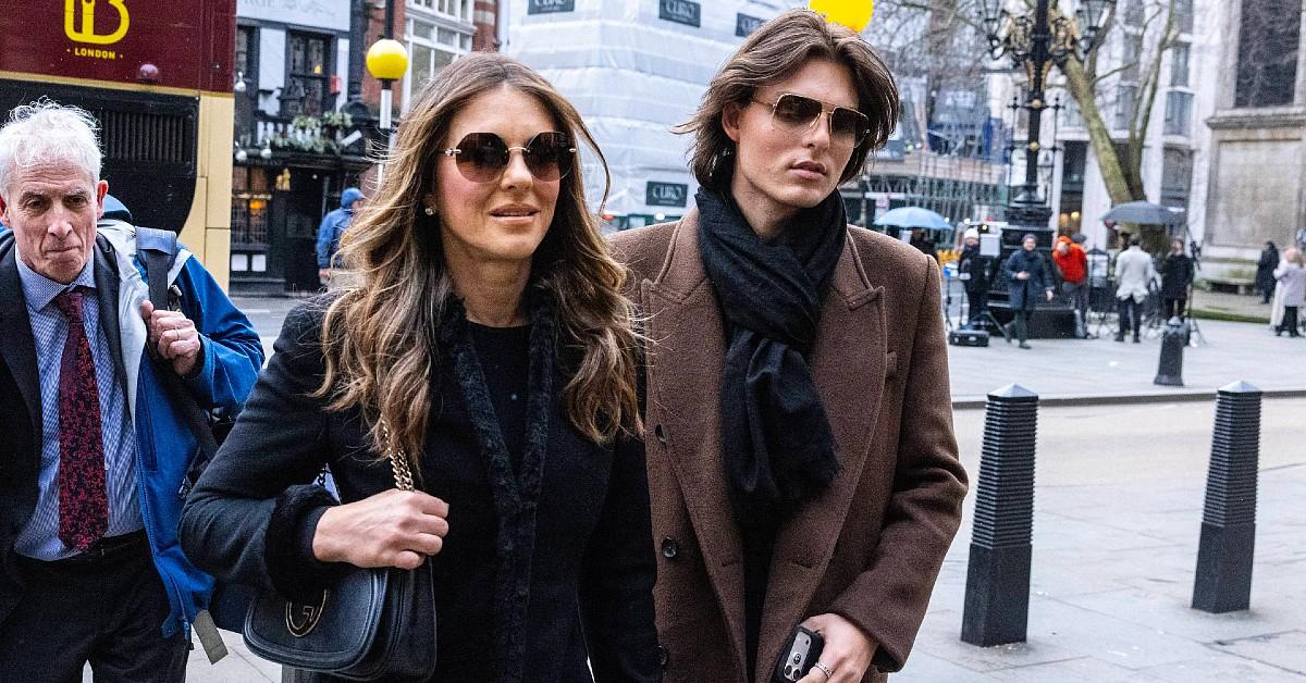 Photo of Liz and Damian Hurley