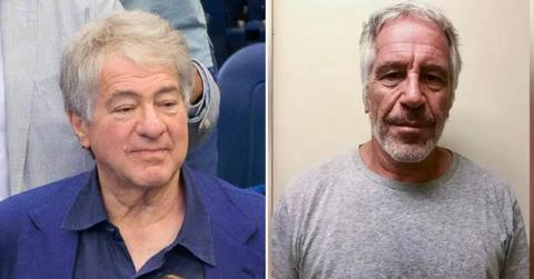 photo of leon black and jeffrey epstein