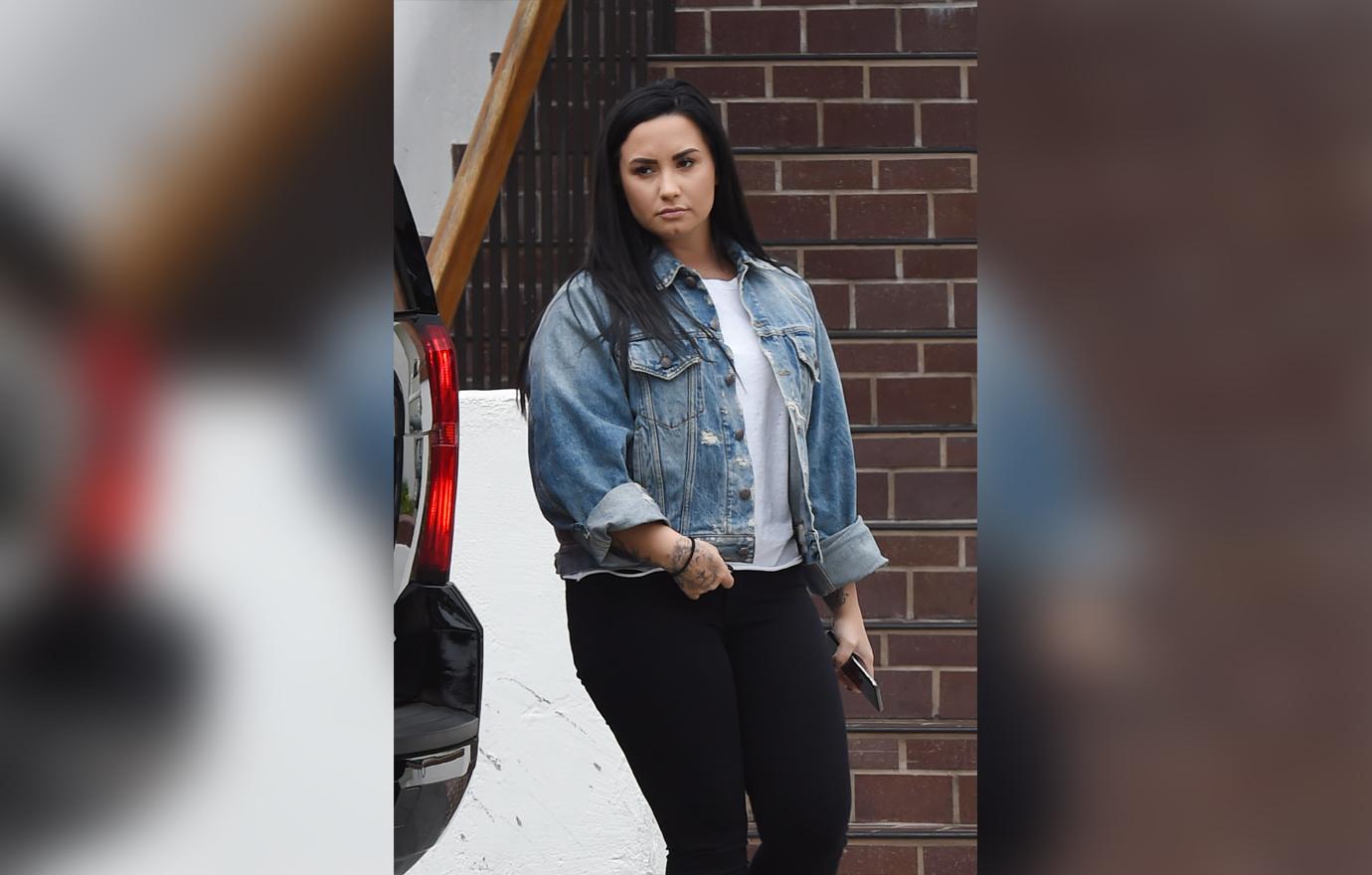 Demi Lovato Ex Caught With Mystery Blonde, Feeling Much Better After Split