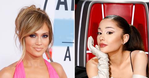 jennifer lopez in talks to reaplce ariana grande the voice blake shelton