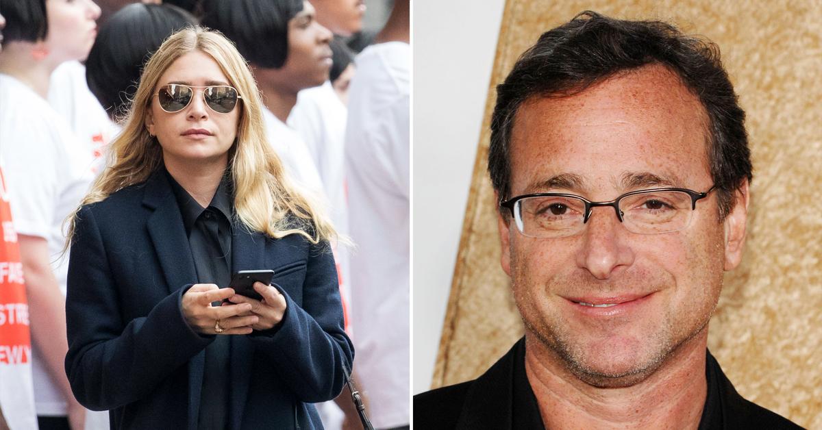 mary kate olsen seen first time returning nyc bob saget funeral los angeles last week