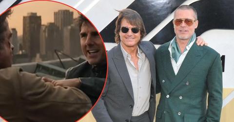 Photo of Brad Pitt and Tom Cruise