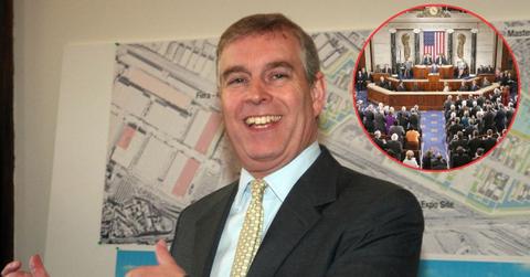 Photo of Andrew Windsor and U.S Congress